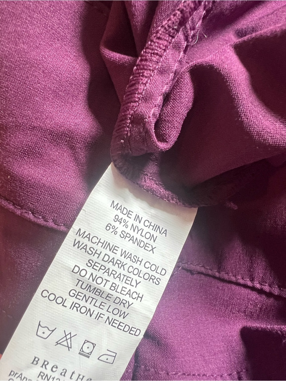 NWT Prana Bliss Utility Skirt in Raspberry Purple Womens Size Medium - Picture 6 of 6